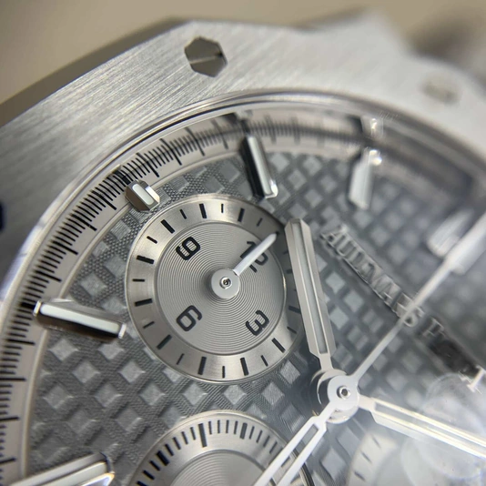 Audemars Piguet Watch For Men - Royal Oak Selfwinding Chronograph, 38 mm, Steel, Grey Dial