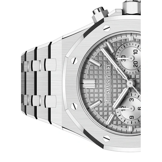 Audemars Piguet Watch For Men - Royal Oak Selfwinding Chronograph, 38 mm, Steel, Grey Dial