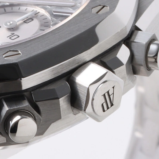 Audemars Piguet Watch For Men - Royal Oak Selfwinding Chronograph, 38 mm, Steel, Grey Dial