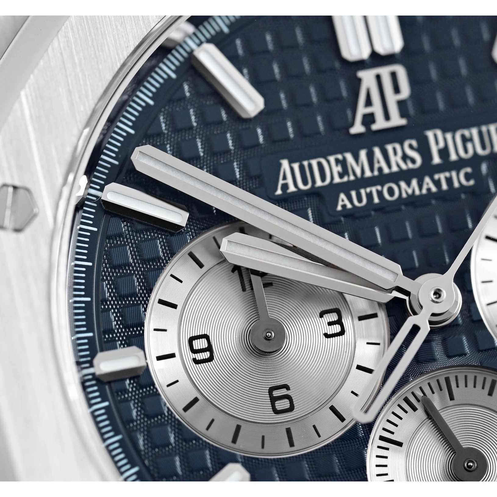 Audemars Piguet Watch For Men - Royal Oak Selfwinding Chronograph, Steel, Blue Dial