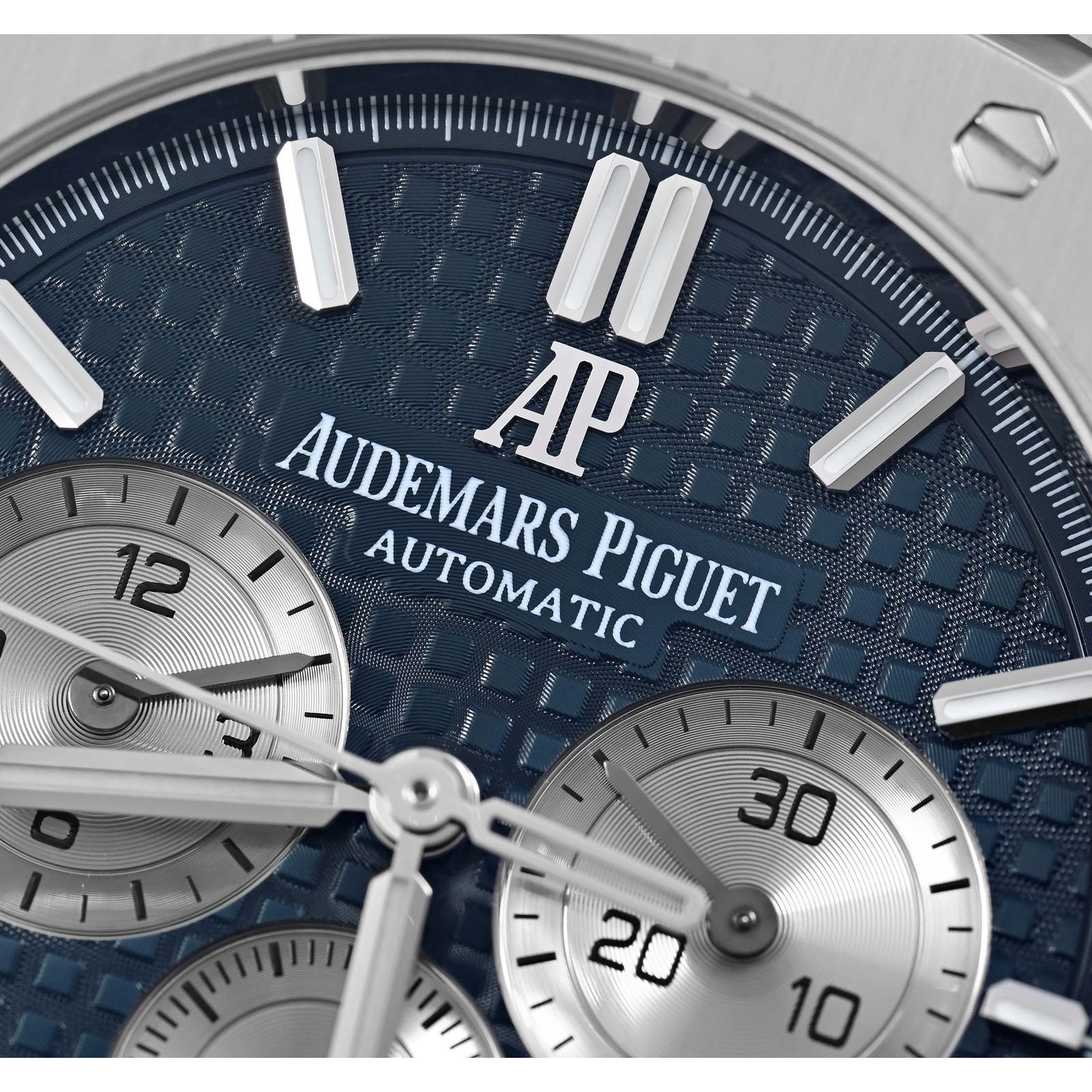 Audemars Piguet Watch For Men - Royal Oak Selfwinding Chronograph, Steel, Blue Dial