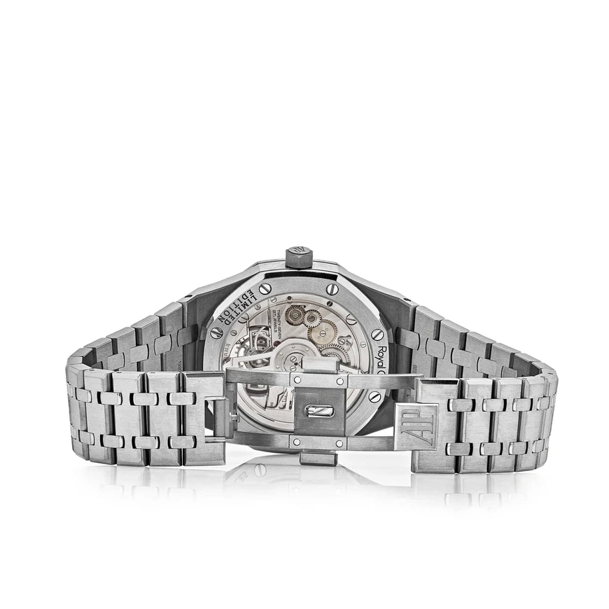 Audemars Piguet Watch For Men - Royal Oak Selfwinding Flying Tourbillon, Titanium, Green Dial