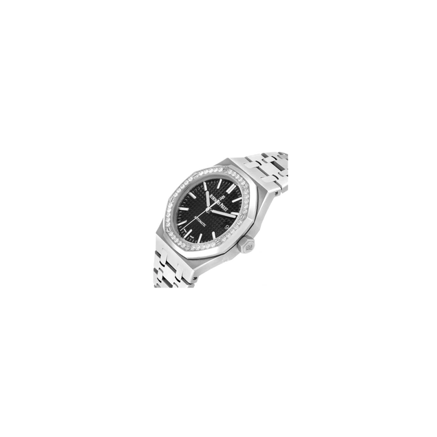 Audemars Piguet Watch For Men - Royal Oak Selfwinding, 37 mm, Steel, Diamond-Set Bezel