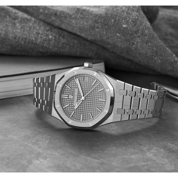 Audemars Piguet Watch For Men - Royal Oak Selfwinding, 41 mm, Black Dial