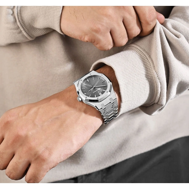 Audemars Piguet Watch For Men - Royal Oak Selfwinding, 41 mm, Black Dial