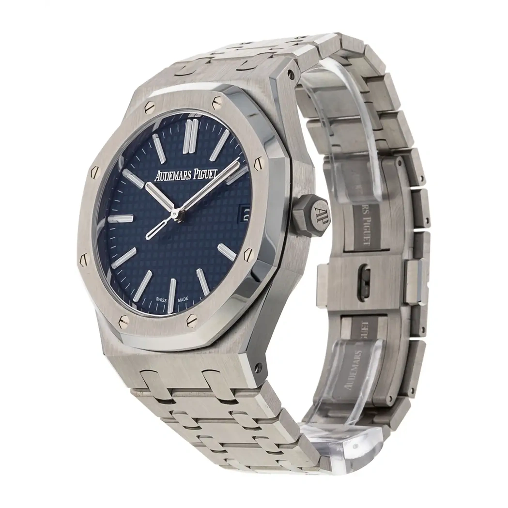 Audemars Piguet Watch For Men - Royal Oak Selfwinding, 41 mm, Blue Dial