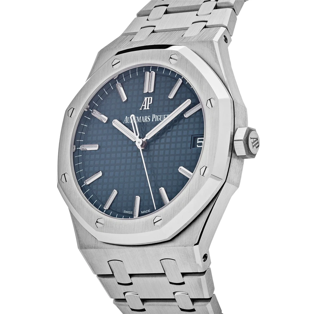 Audemars Piguet Watch For Men - Royal Oak Selfwinding, 41 mm, Blue Dial