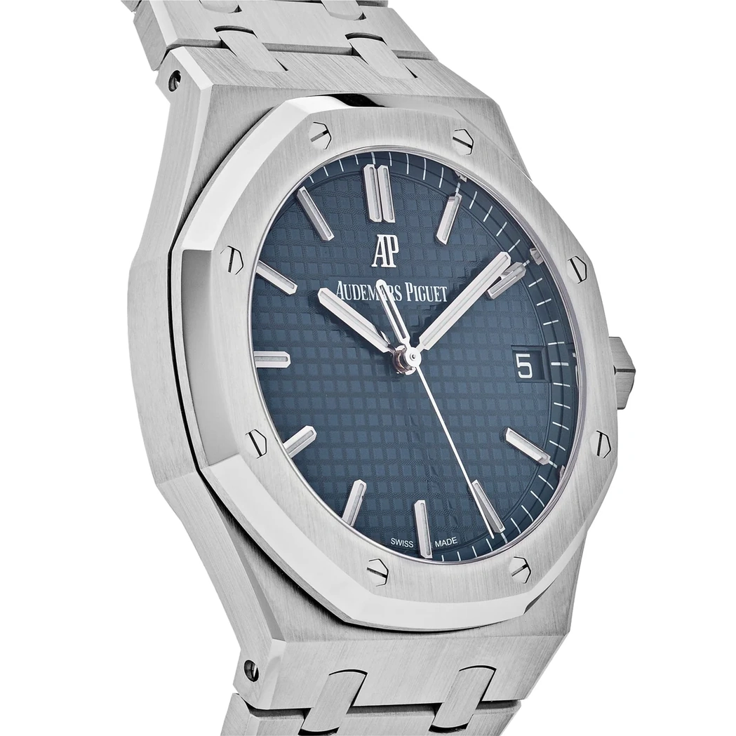 Audemars Piguet Watch For Men - Royal Oak Selfwinding, 41 mm, Blue Dial