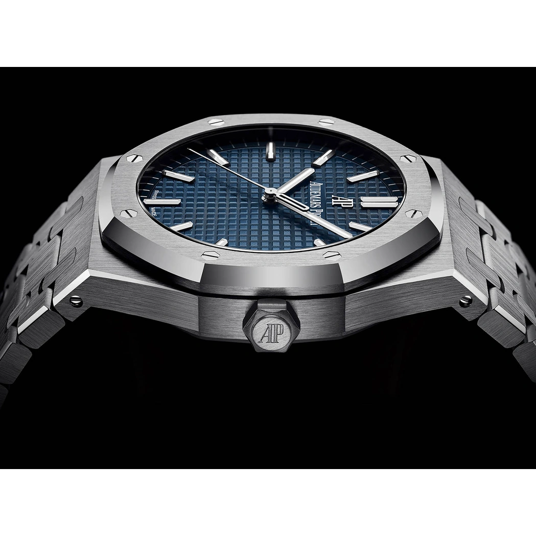 Audemars Piguet Watch For Men - Royal Oak Selfwinding, 41 mm, Blue Dial