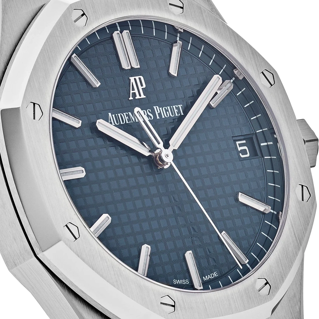 Audemars Piguet Watch For Men - Royal Oak Selfwinding, 41 mm, Blue Dial