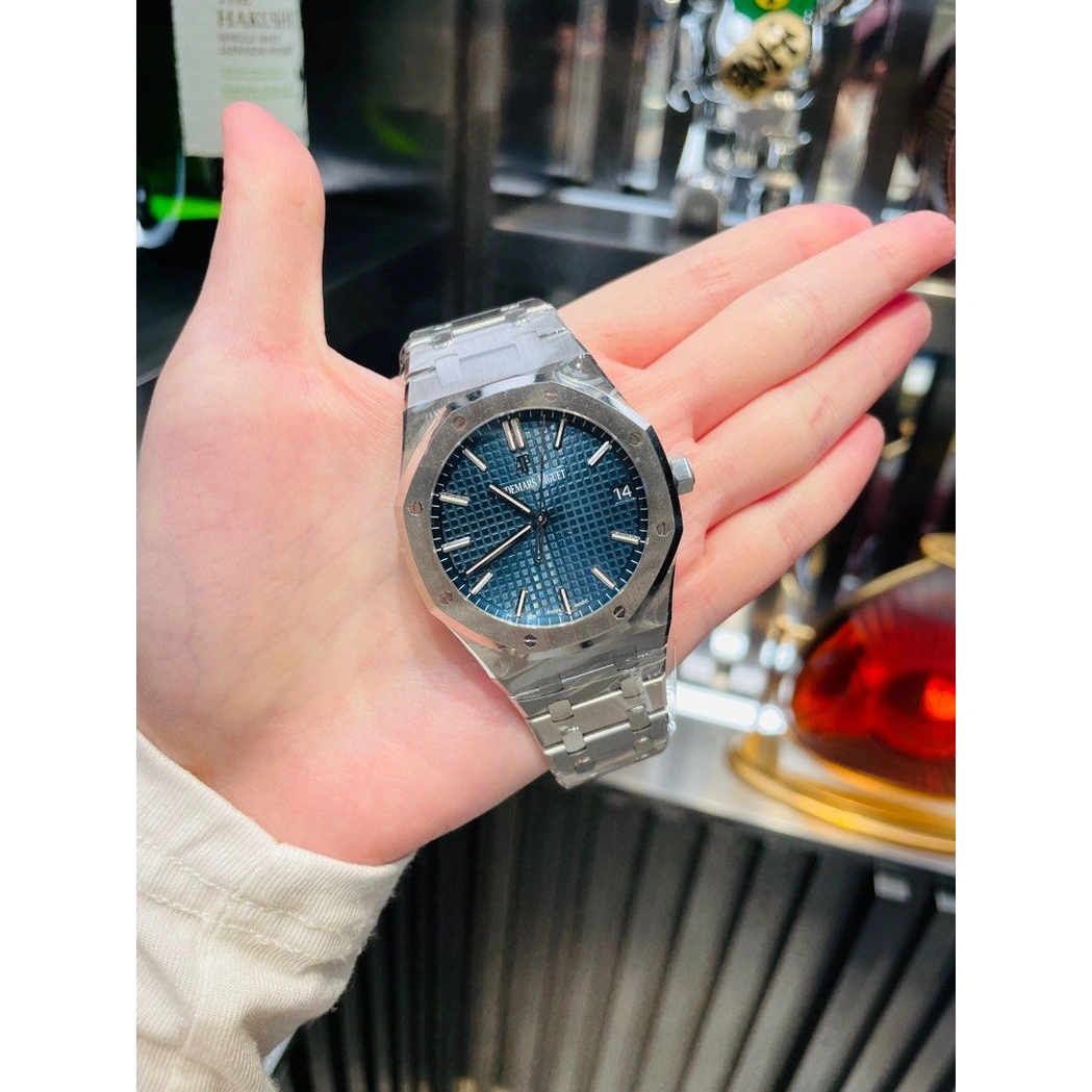 Audemars Piguet Watch For Men - Royal Oak Selfwinding, 41 mm, Blue Dial