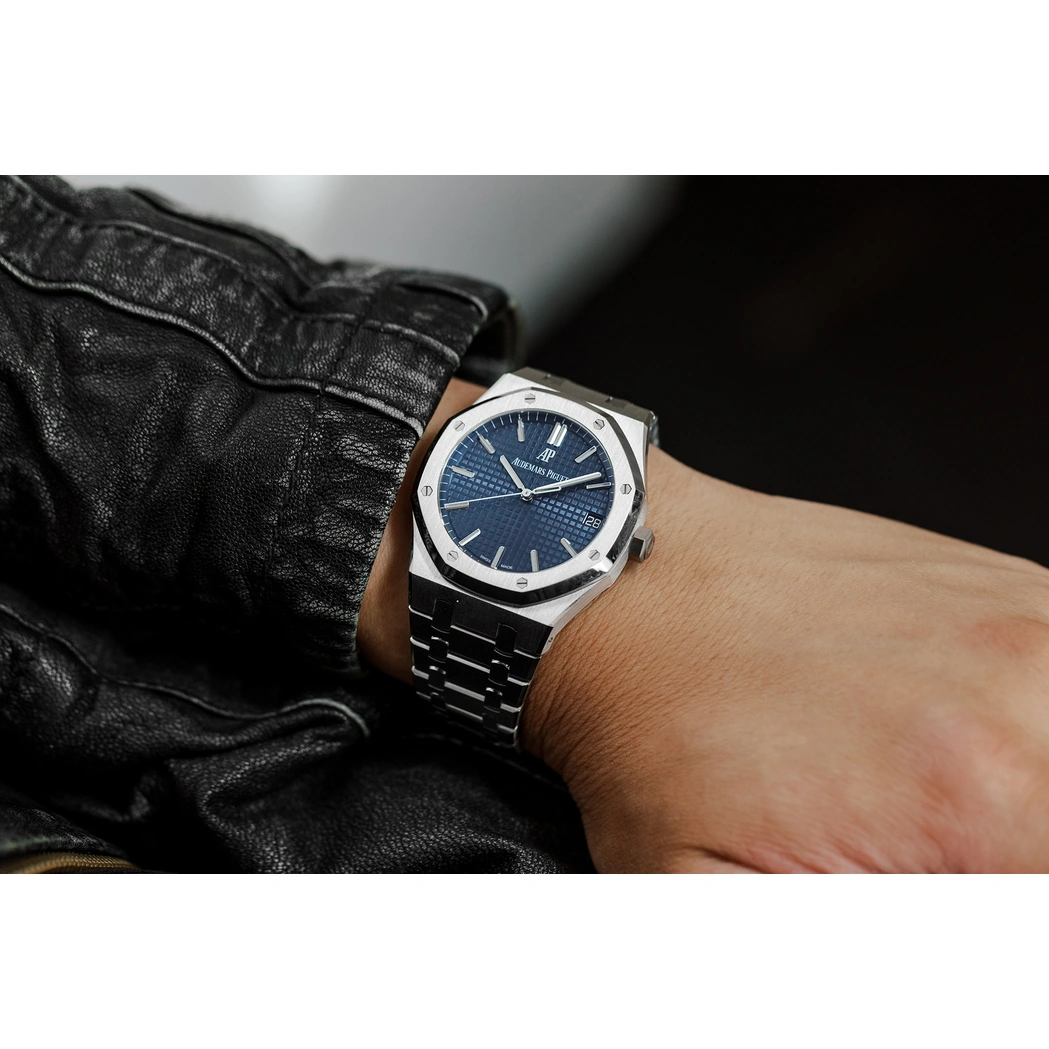 Audemars Piguet Watch For Men - Royal Oak Selfwinding, 41 mm, Blue Dial