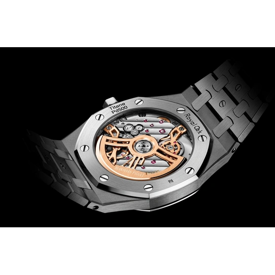 Audemars Piguet Watch For Men - Royal Oak “Jumbo” Extra-Thin “50th Anniversary”, Platinum, Smoked Green Dial