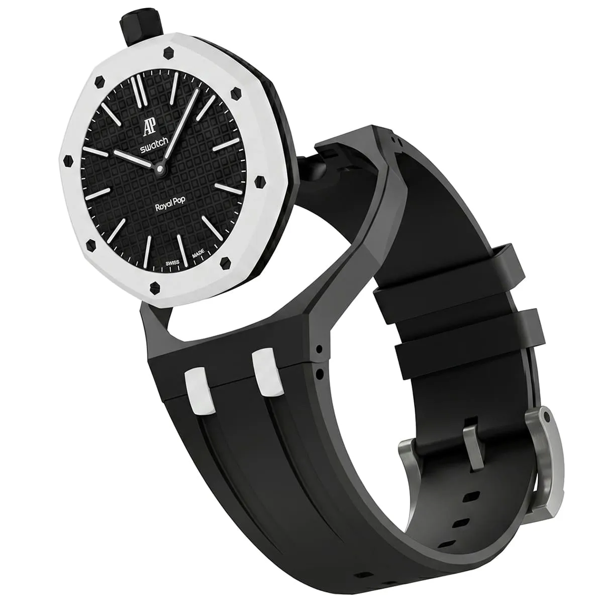 Audemars Piguet Black and White Strap