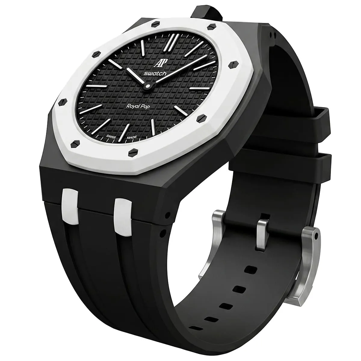 Audemars Piguet Black and White Strap
