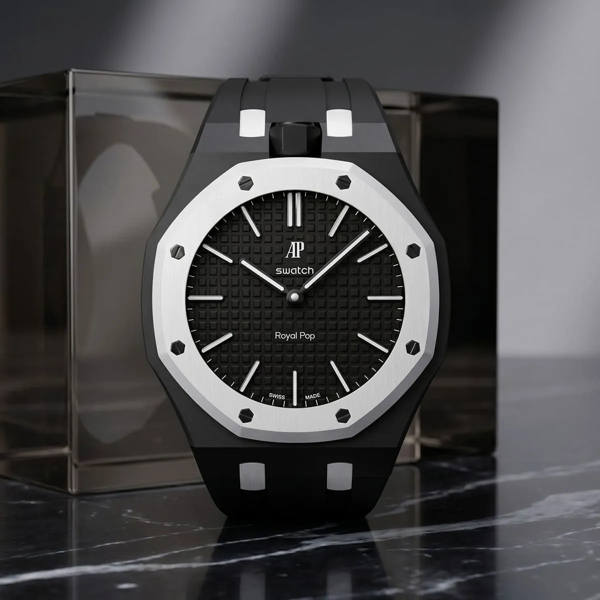 Audemars Piguet Black and White Strap