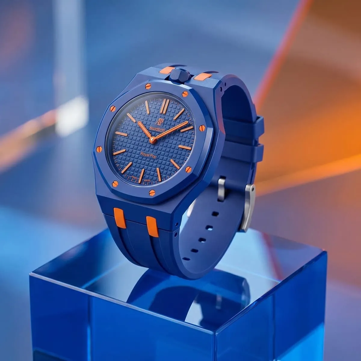 Audemars Piguet Navy and Orange Strap