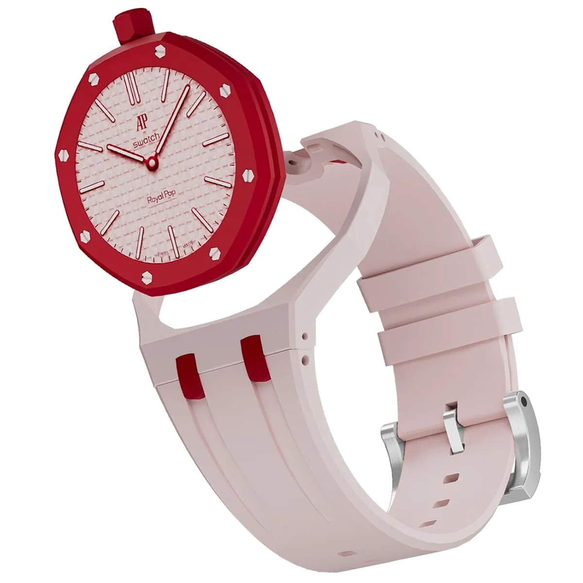 Audemars Piguet Pink and Red Strap