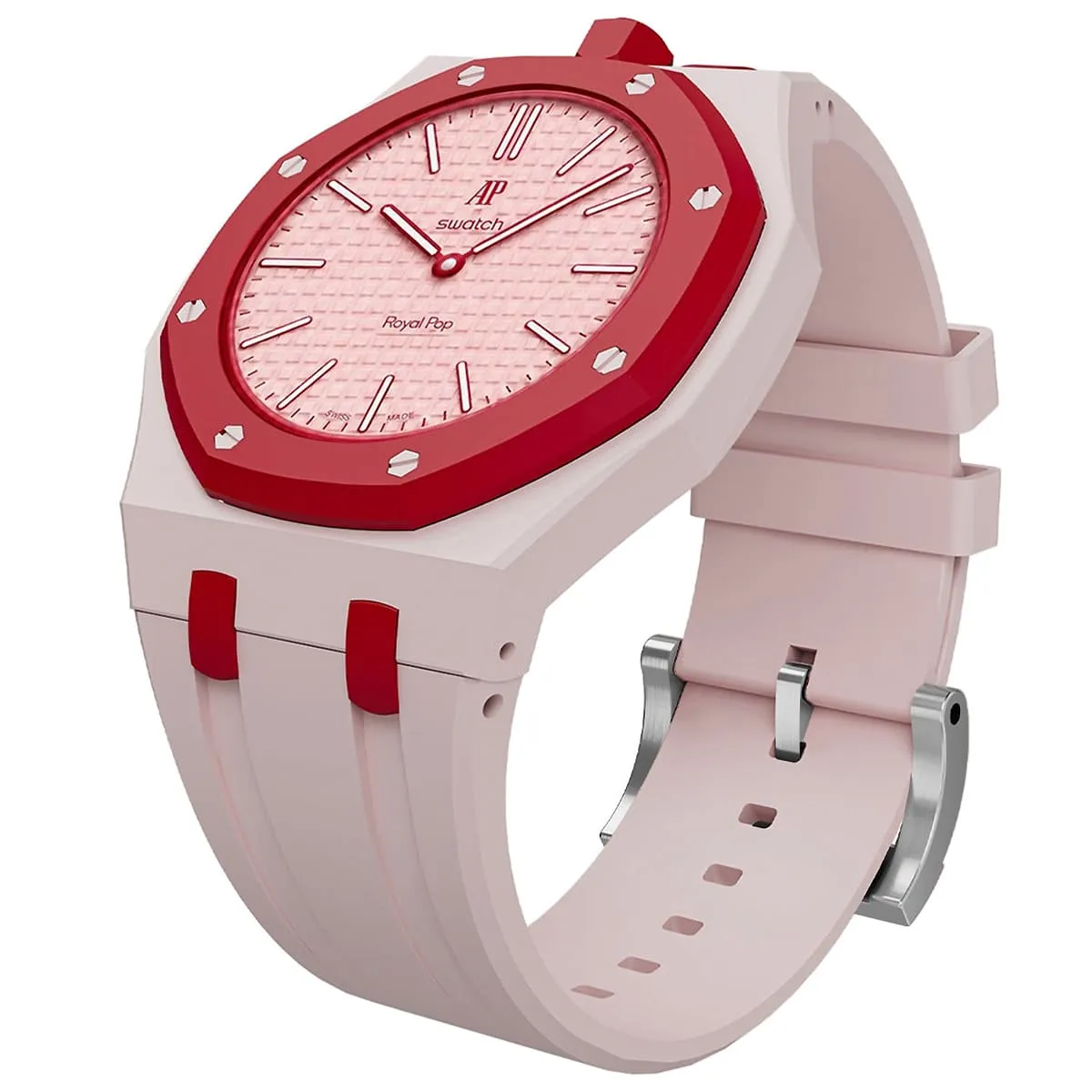 Audemars Piguet Pink and Red Strap