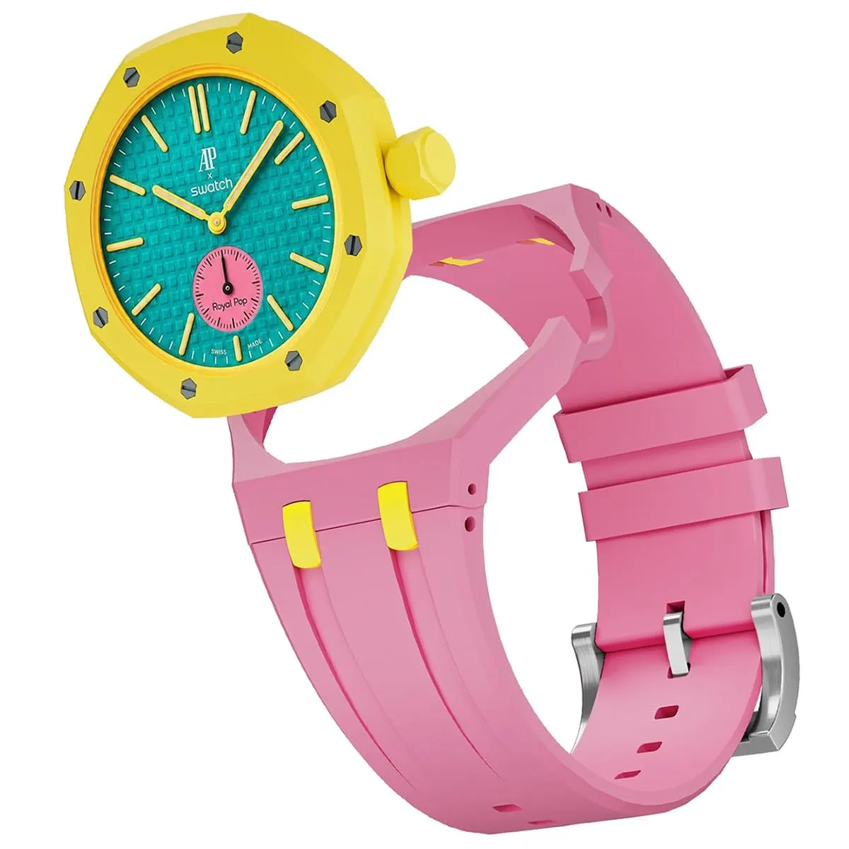 Audemars Piguet Teal and Pink Strap