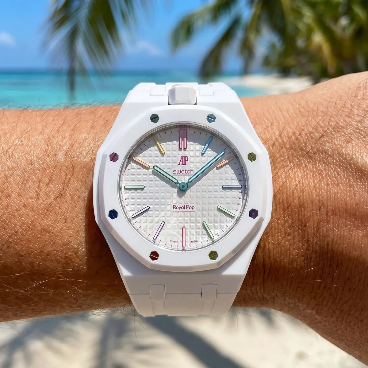 Audemars Piguet White Strap