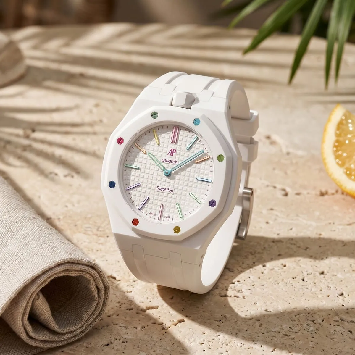 Audemars Piguet White Strap