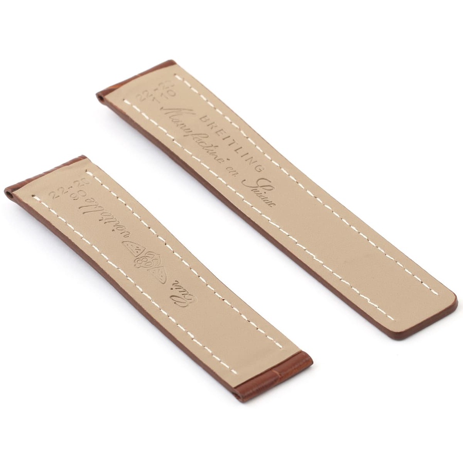 Breitling Brown Leather Strap 2