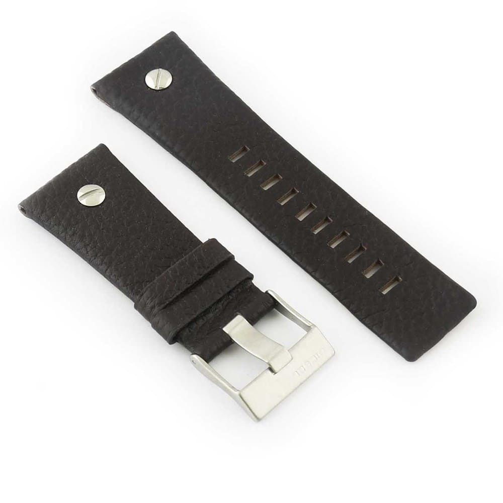 Diesel Black Leather Belt