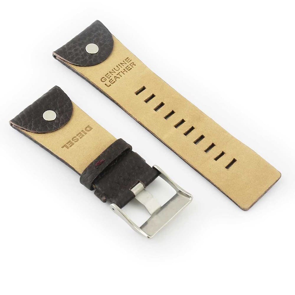 Diesel Black Leather Belt