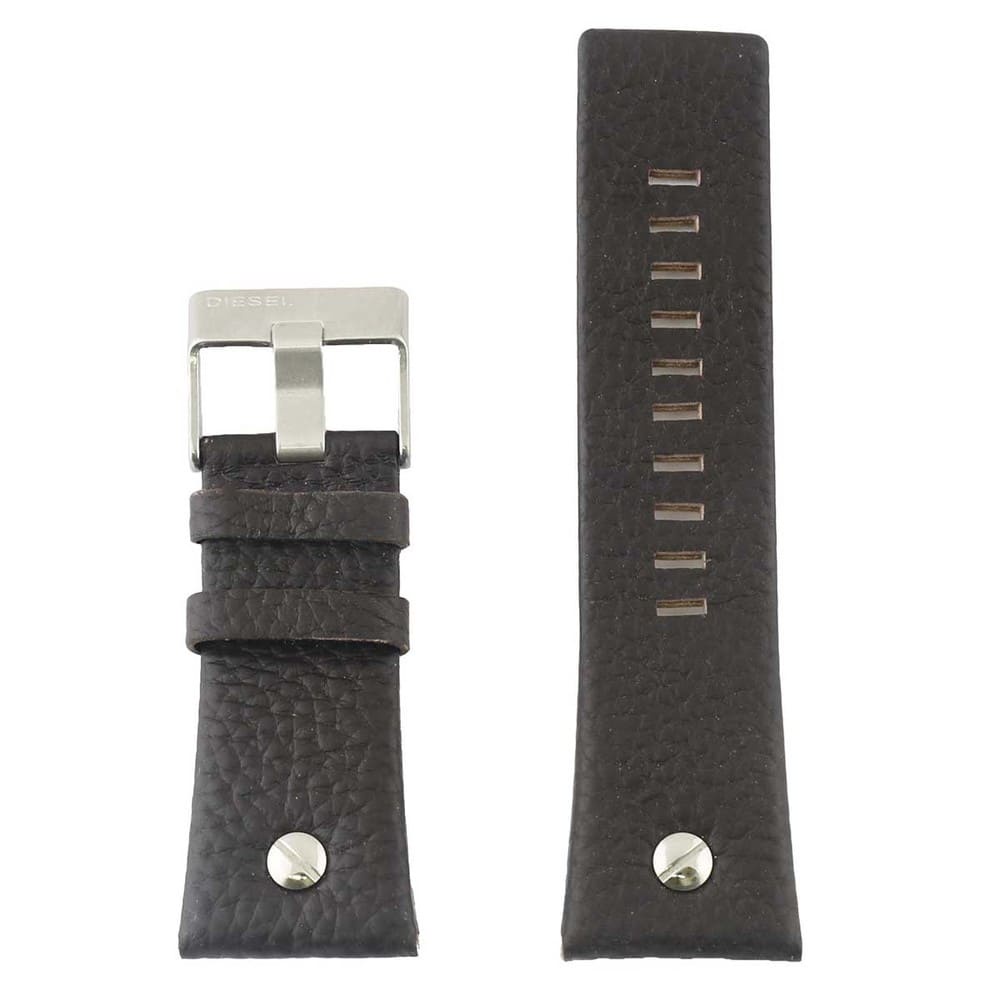 Diesel Black Leather Belt