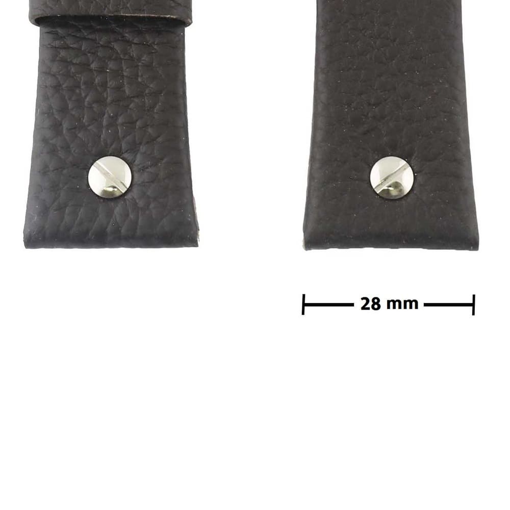 Diesel Black Leather Belt
