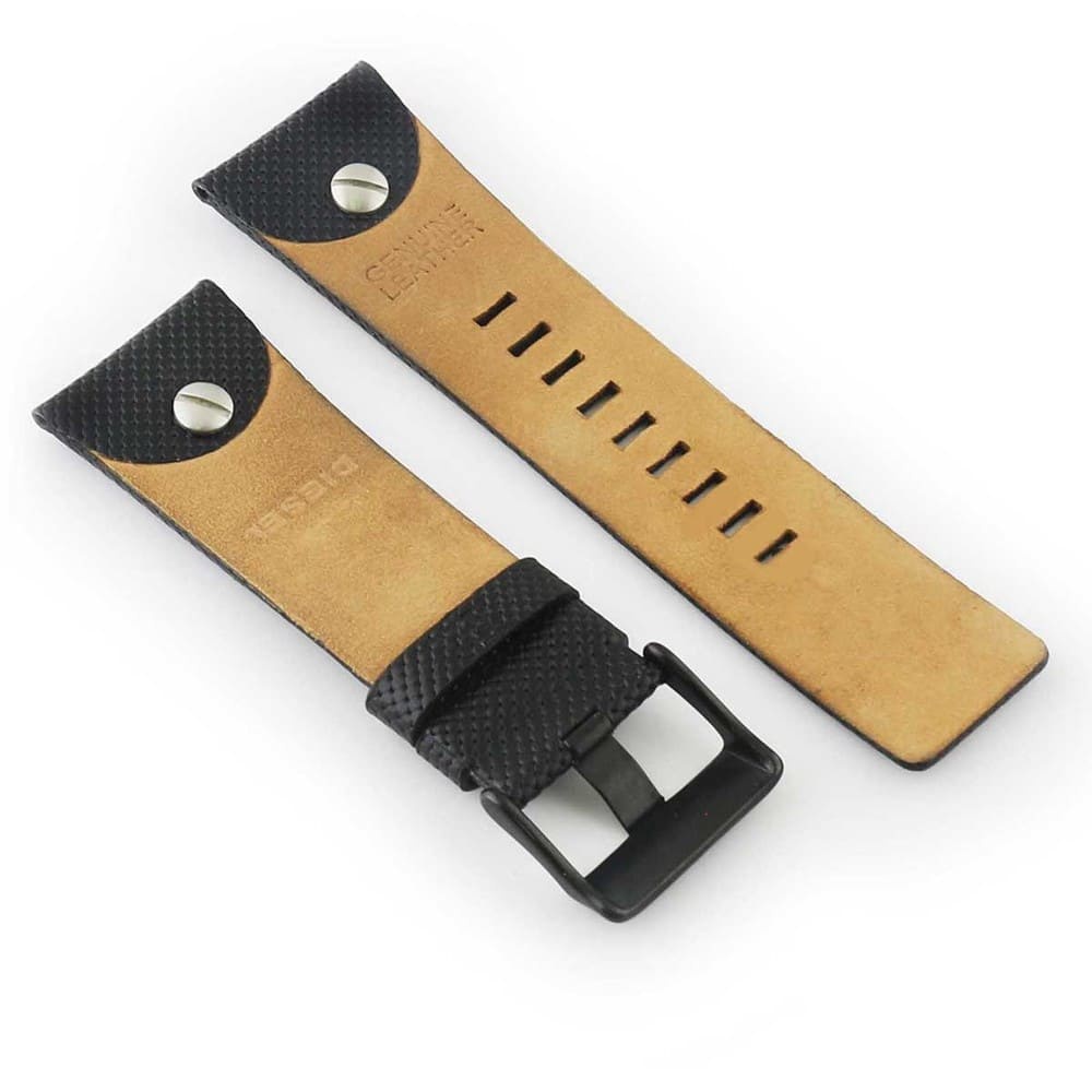 Diesel Black Leather Belt 2