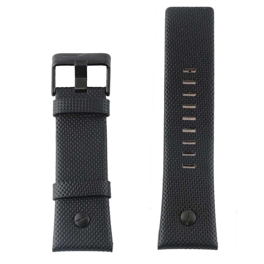 Diesel Black Leather Belt 2