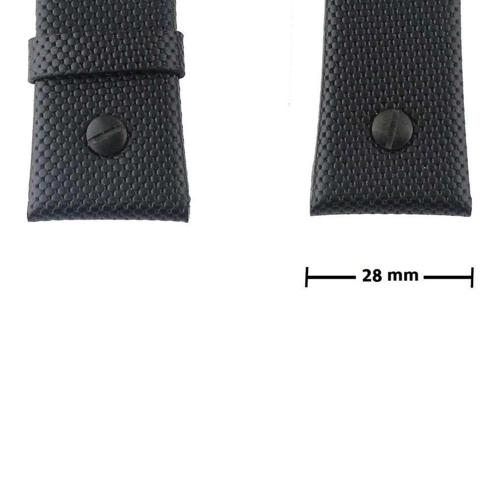 Diesel Black Leather Belt 2