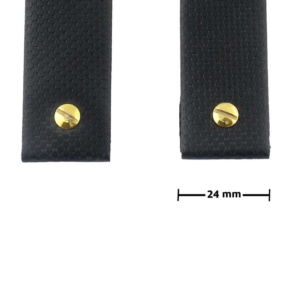 Diesel Black Leather Belt 5