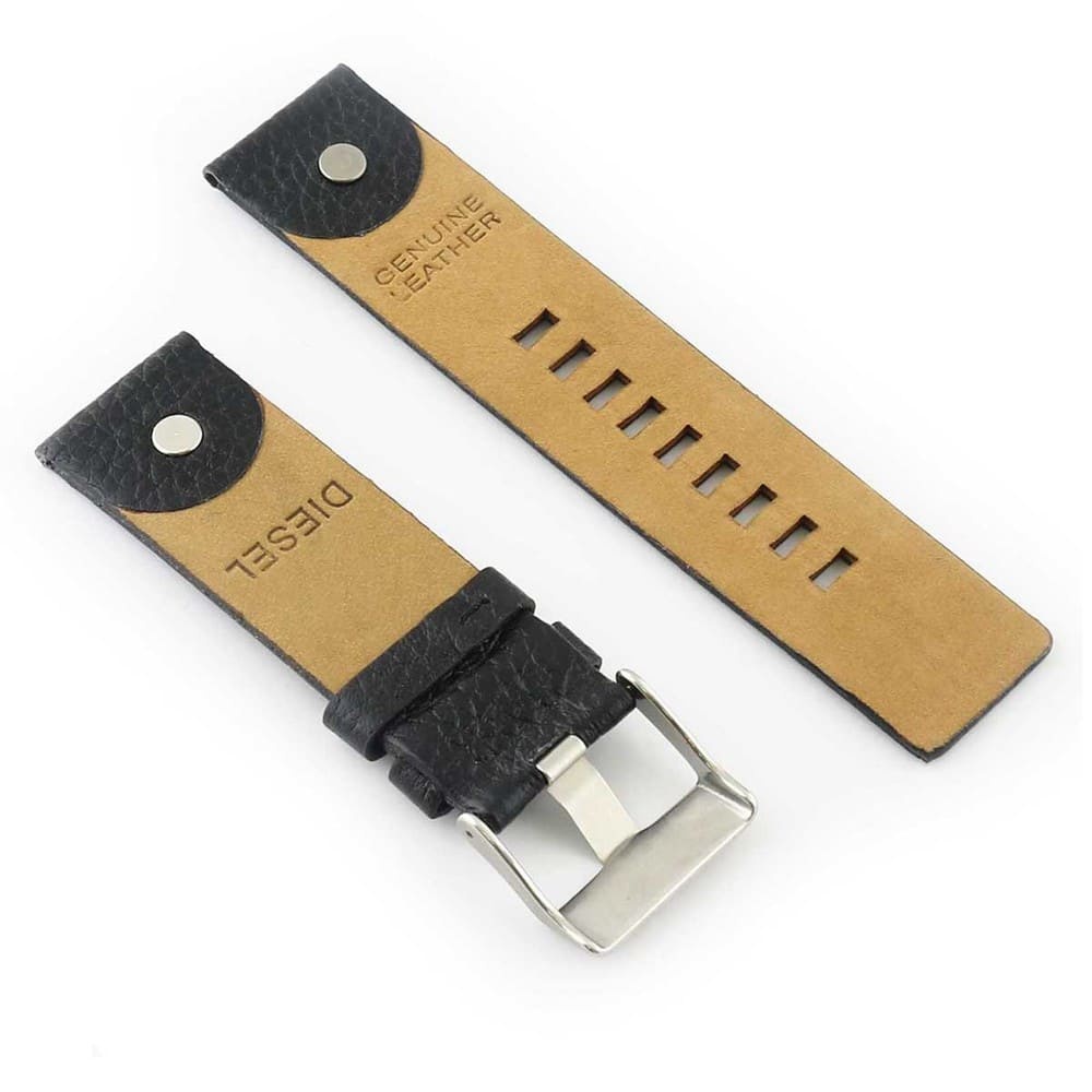 Diesel Black Leather Belt 6