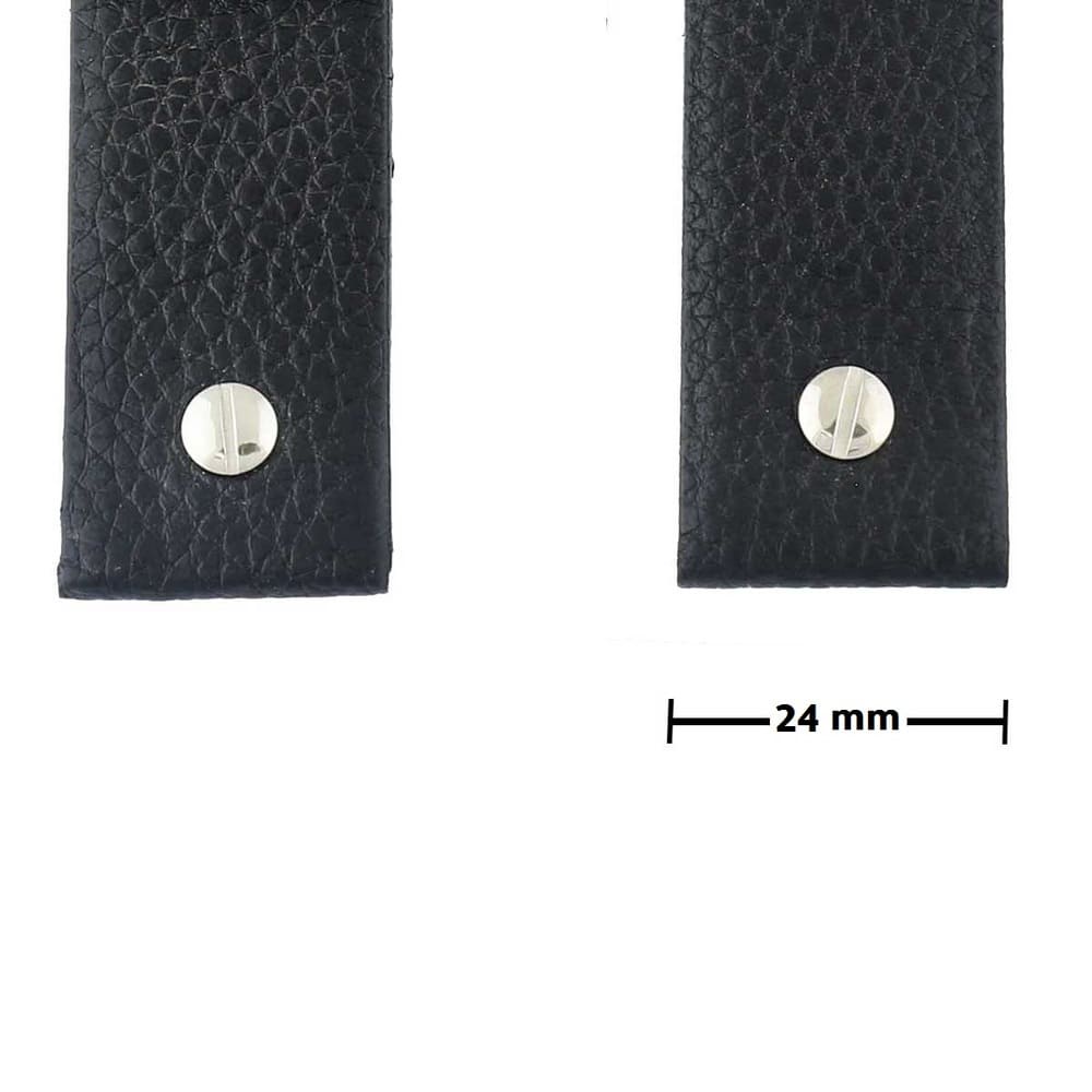 Diesel Black Leather Belt 6
