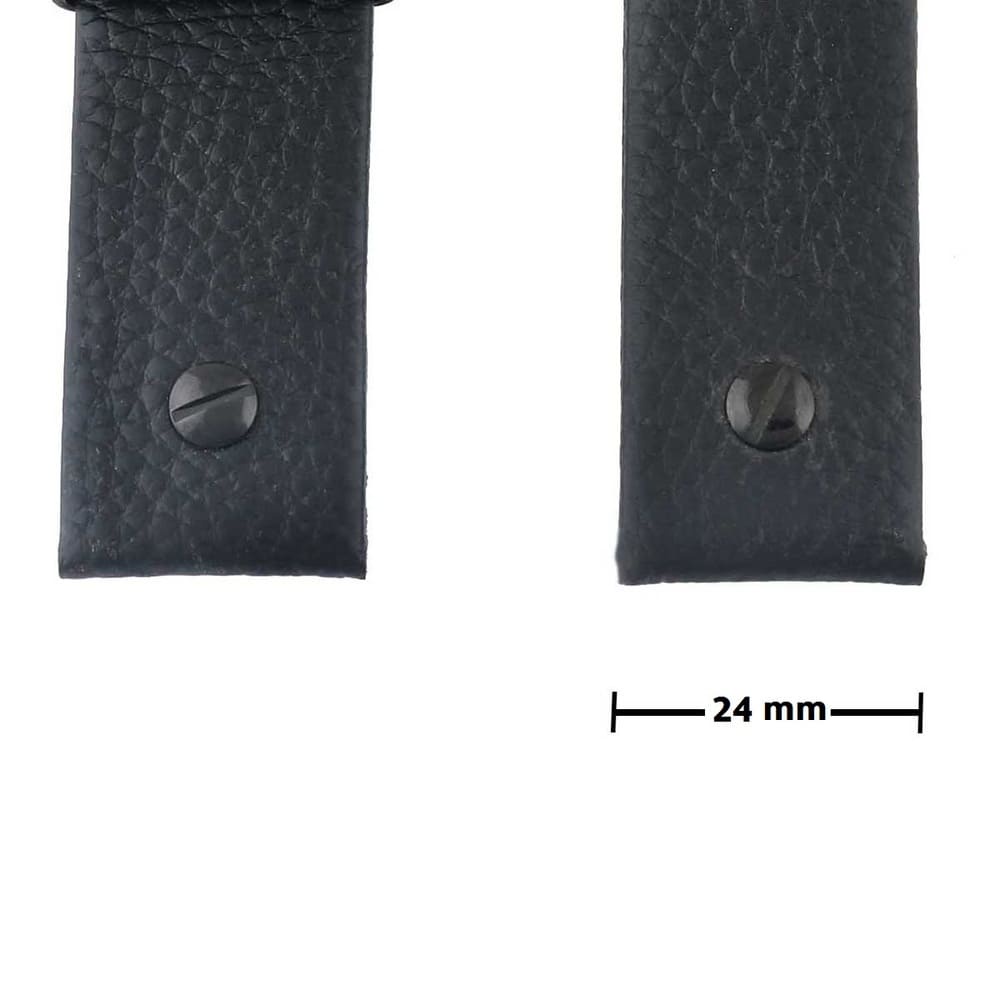 Diesel Black Leather Belt 7