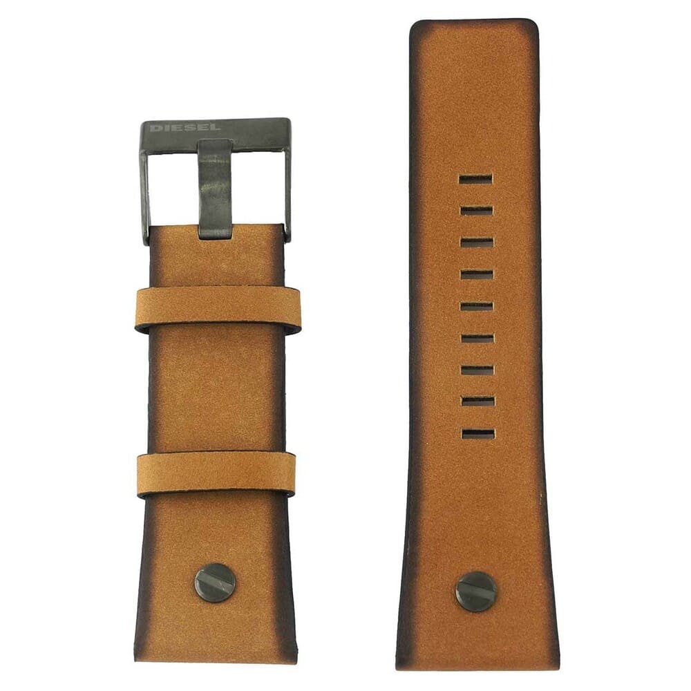 Diesel Havana Brown Leather Belt