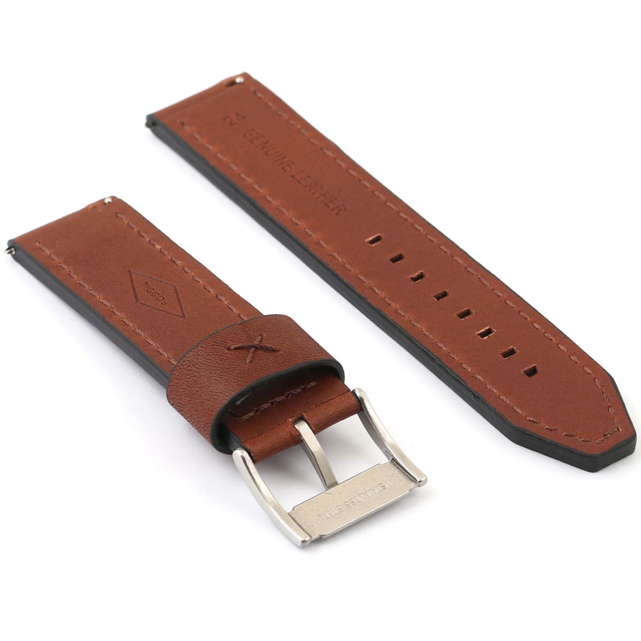 Fossil Brown Leather Strap