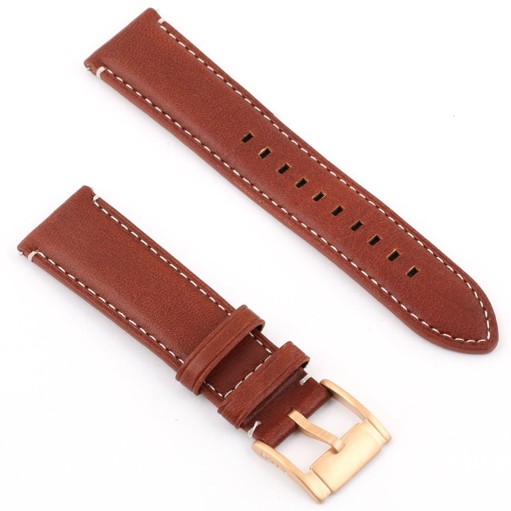 Fossil Brown Leather Strap 4
