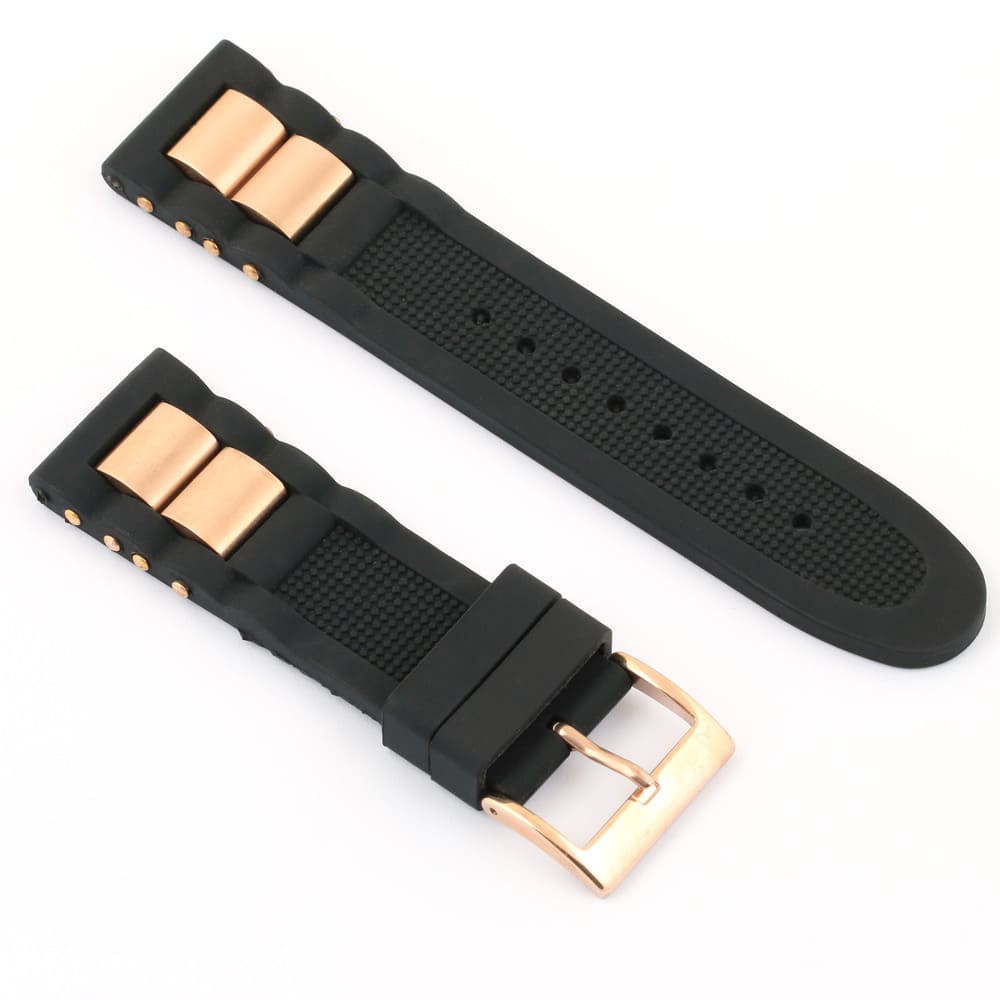 Guess Black Rubber Strap