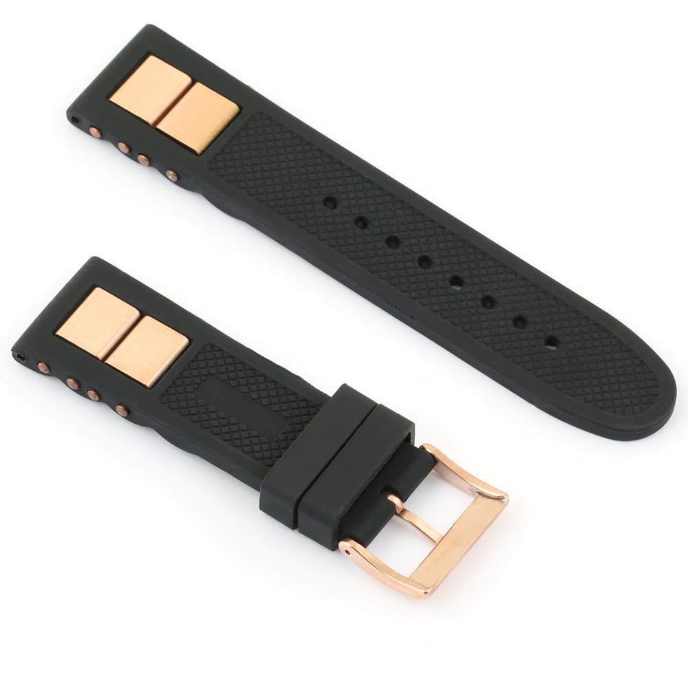 Guess Black Rubber Strap