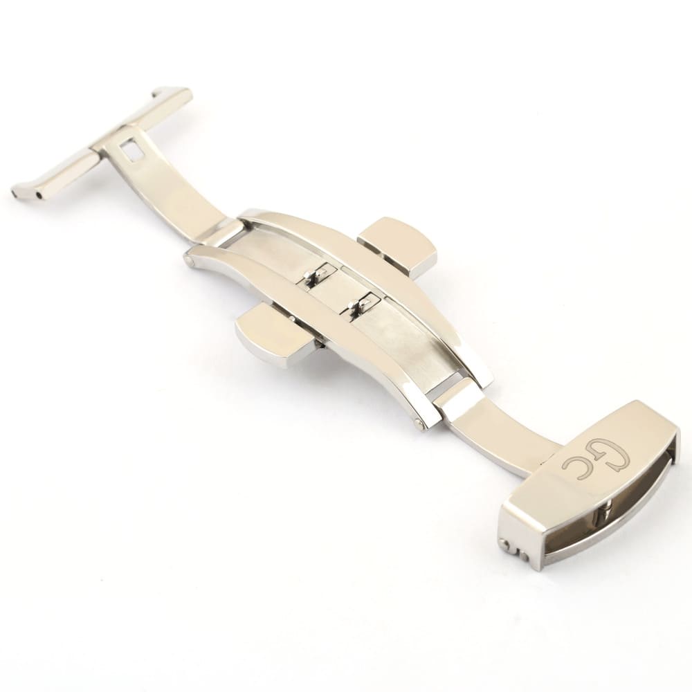 Guess Silver Stainless Steel Buckle