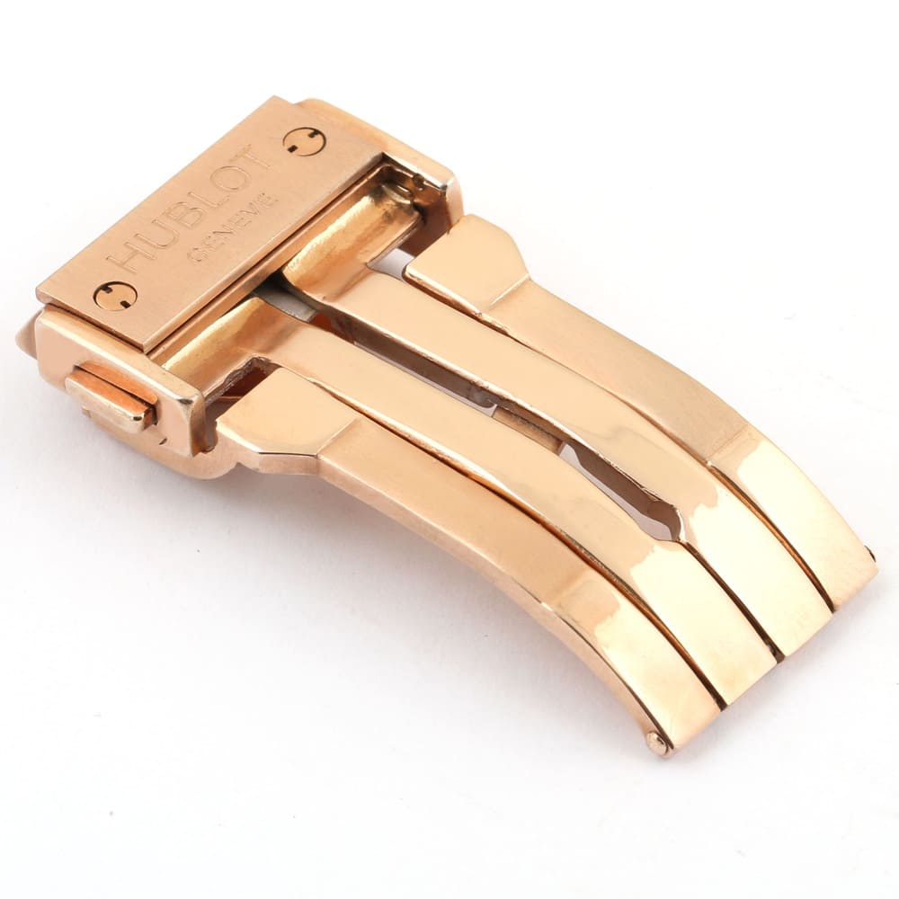 Hublot Rose Gold Stainless Steel Buckle