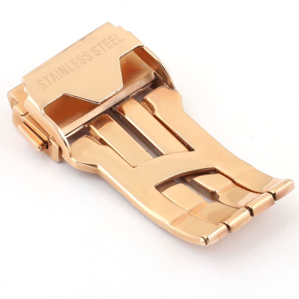 Hublot Rose Gold Stainless Steel Buckle