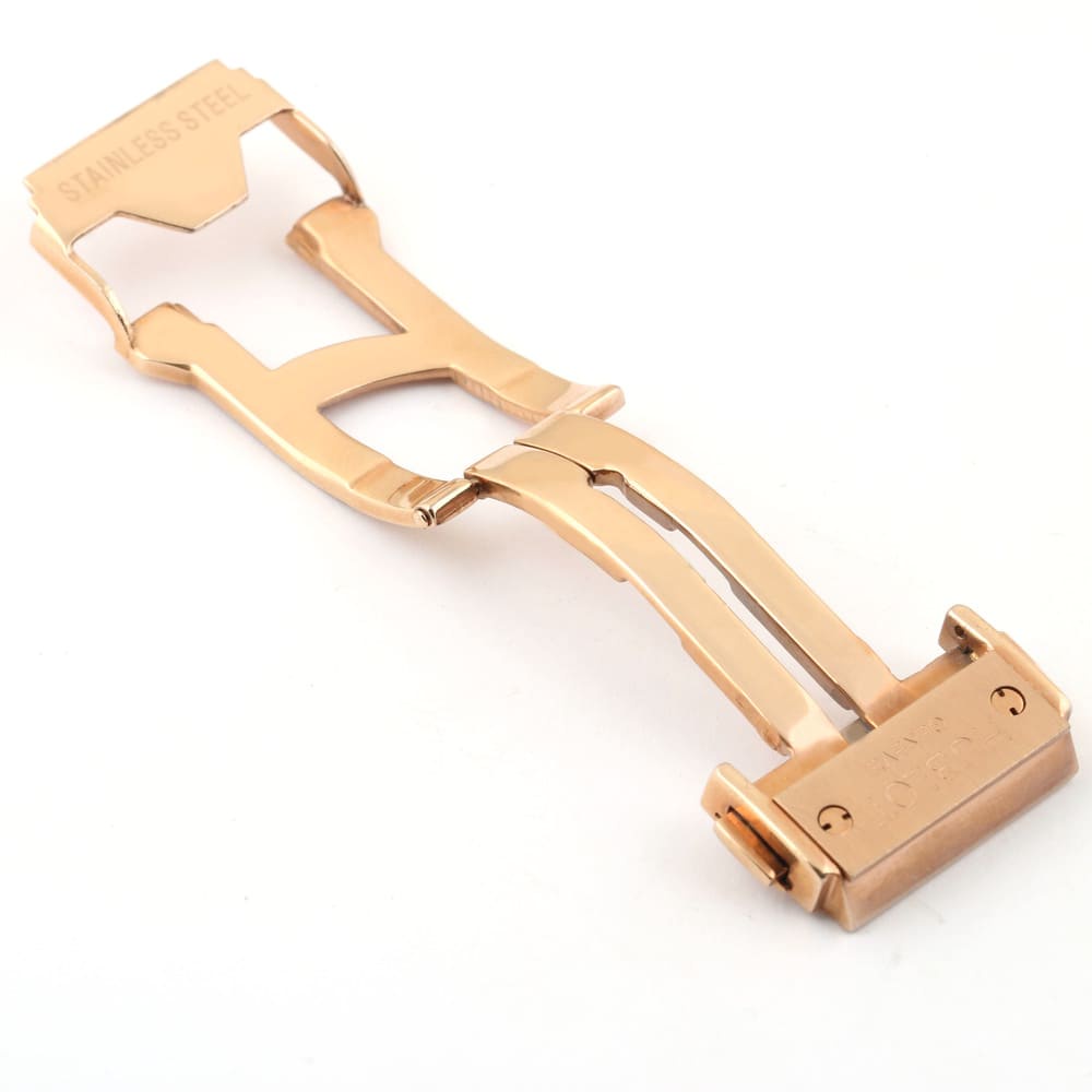 Hublot Rose Gold Stainless Steel Buckle