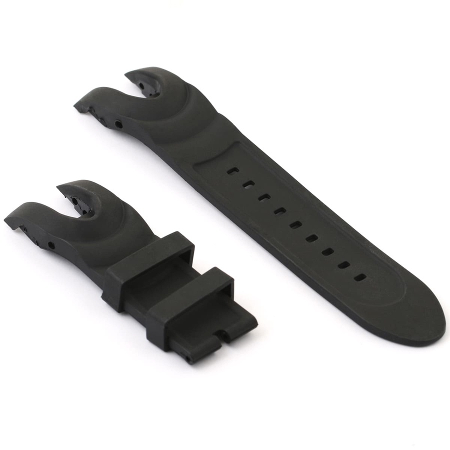 Invicta Black Rubber Strap