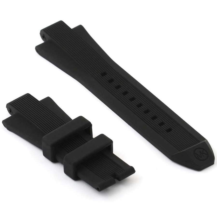Michael Kors Black Rubber Strap