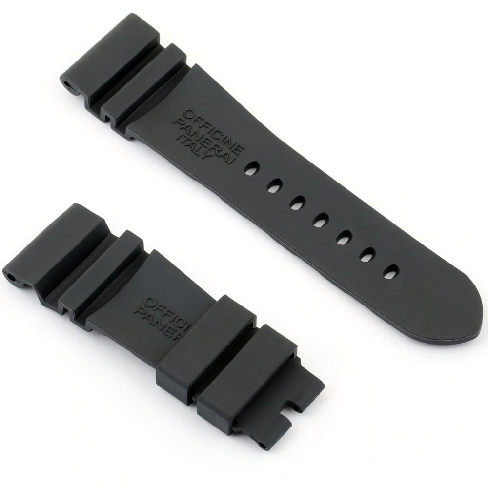 Panerai Black Rubber Strap